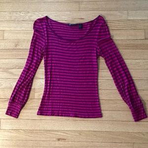 Mango pink and purple top